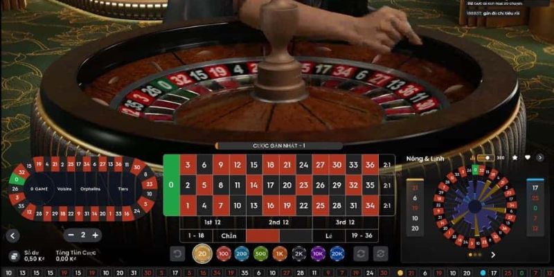 Hướng dẫn các bước tham gia vào Roulette