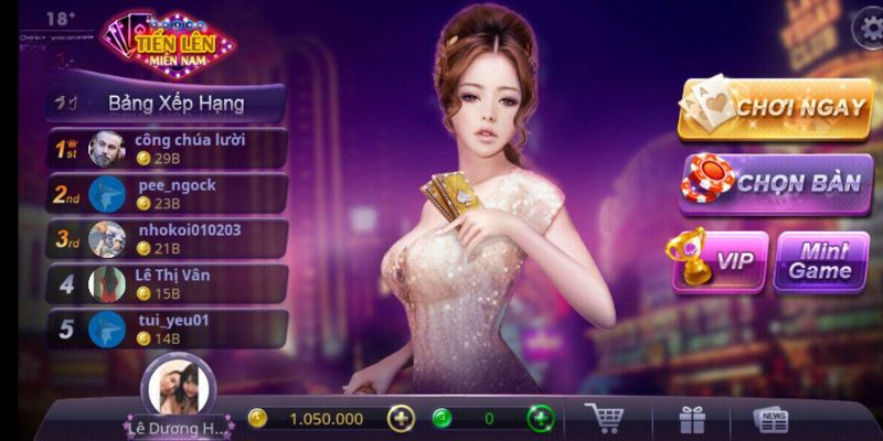 Giới thiệu game tiến lên miền Nam đầy hấp dẫn tại nhà cái